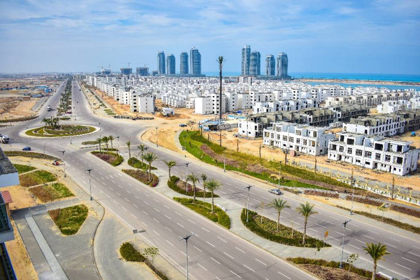 إنشاء منطقة استثمارية جديدة بمدينة العلمين الجديدة لجذب الاستثمارات والتنمية