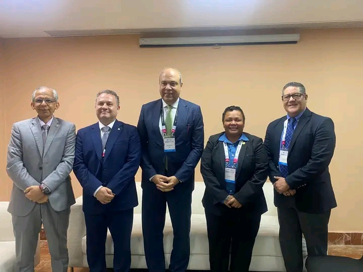 وزير الطيران يعقد لقاءات ثنائية على هامش مؤتمر ICAN 2025