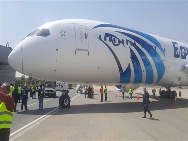 دريملاينر مصر للطيران تخطف الأنظار في مطار برلين