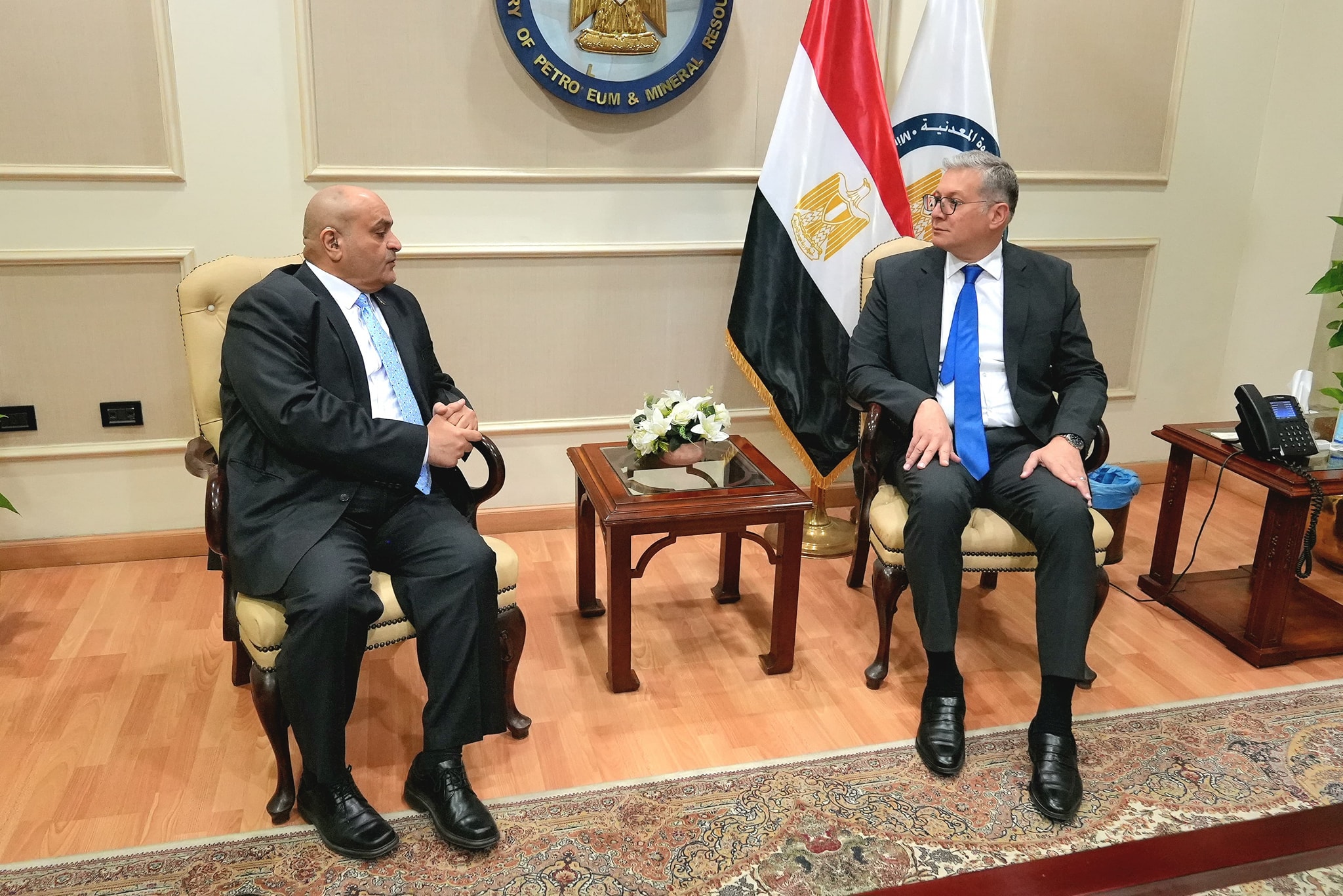 وزير البترول يلتقى امين عام منظمة اوبك