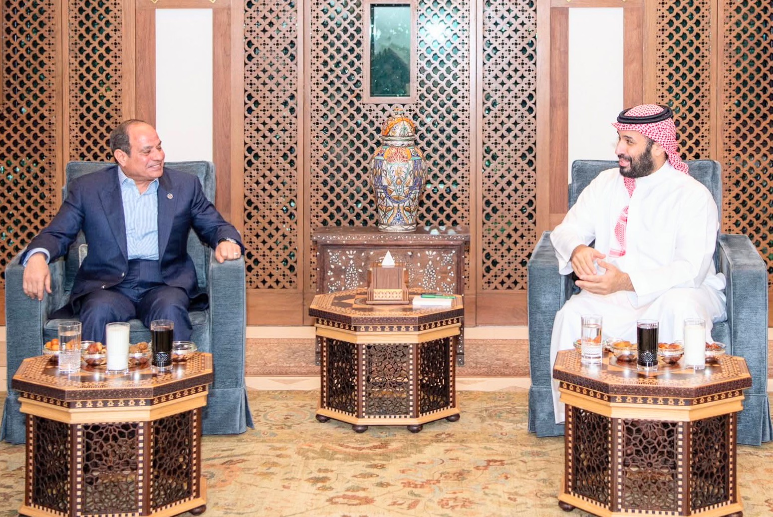 السيسي وبن سلمان يؤكدان تعميق الشراكة ودعم استقرار المنطقة