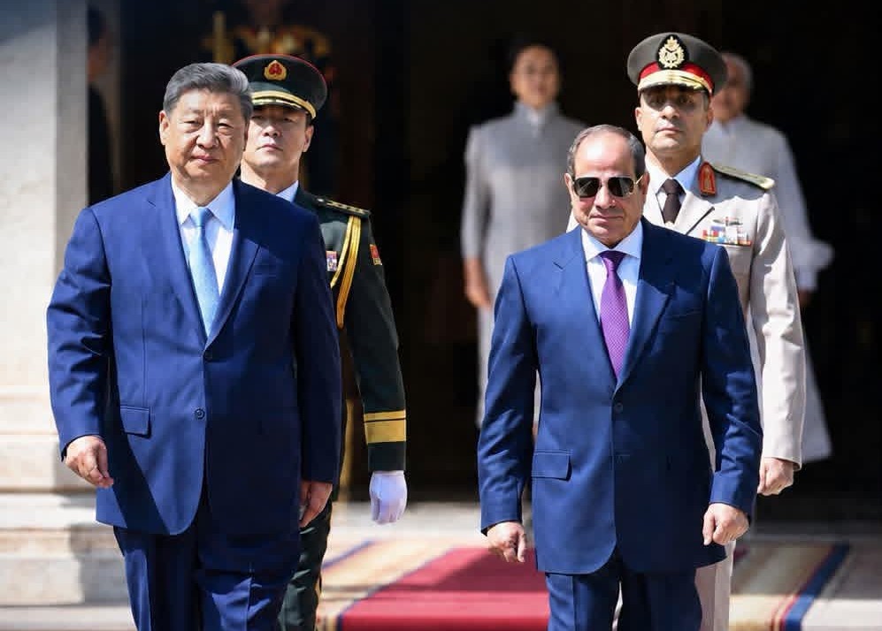 الرئيس السيسي وشي جينبينج في جولة تاريخية بالمتحف المصري الكبير