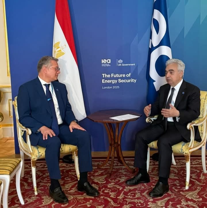 وزير البترول  يبحث التعاون فى الطاقة مع الوكالة الدولية للطاقة