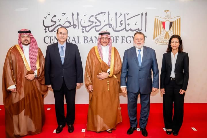 محافظ البنك المركزى يبحث التعاون مع المجلس التنسيقى المصرى السعودى
