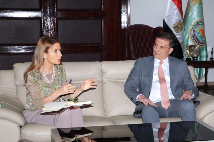 وزير الزراعة: يبحث تطوير المتحف الزراعي وحديقة الأسماك مع يونيسكو وفاو