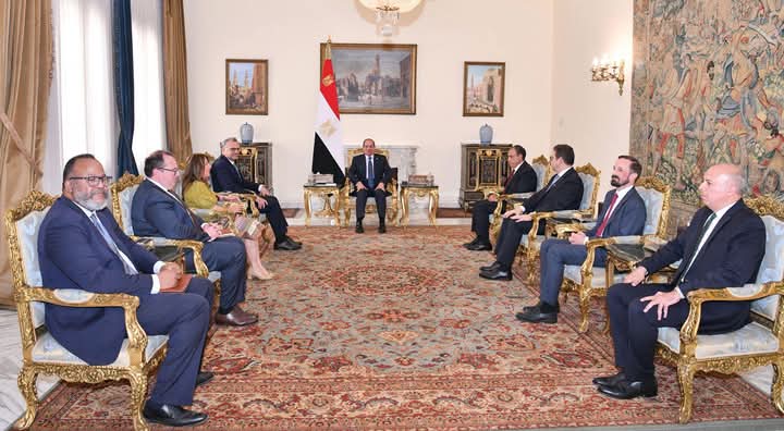 الرئيس السيسى يؤكد عمق العلاقات الثنائية مع الولايات المتحدة الأمريكية 