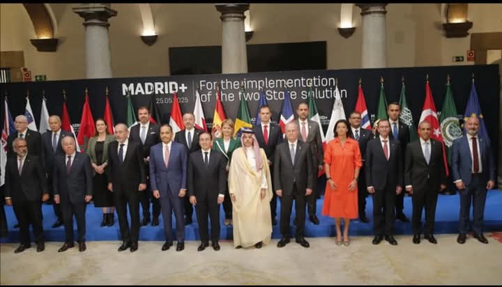 وزير الخارجية يبحث جهود وقف حرب غزة بإجتماع مجموعة مدريد