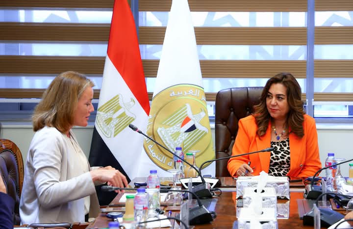 وزيرة التنمية المحلية تتابع مشروعات التعاون مع وفد البنك الدولي 
