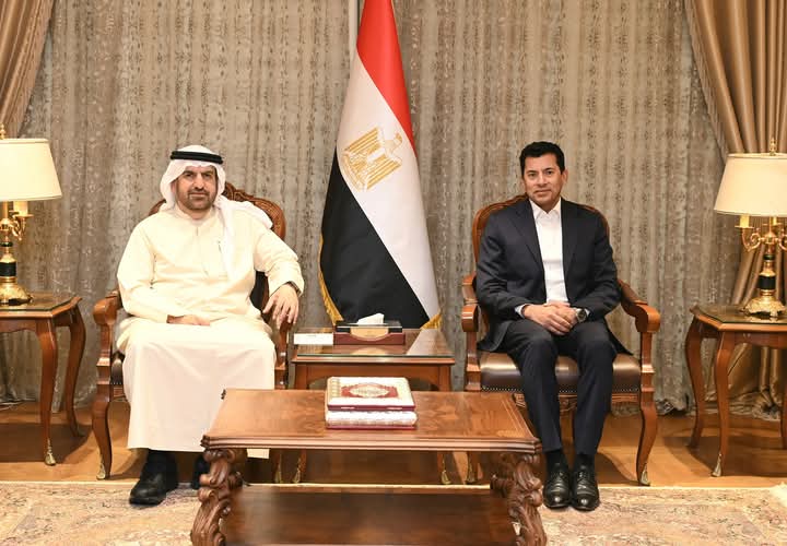 وزير الشباب يبحث التعاون مع مؤسسة بن راشد آل مكتوم للمعرفة