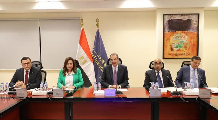 الاتصالات تستضيف اجتماعاً وزارياً بشأن الاعداد لمنظومة الرقم القومى العقارى