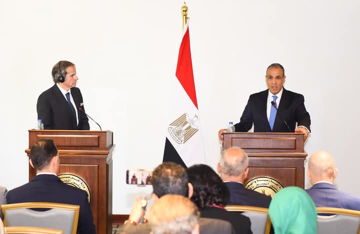 وزير الخارجية يلتقى المدير العام للوكالة الدولية للطاقة الذرية 