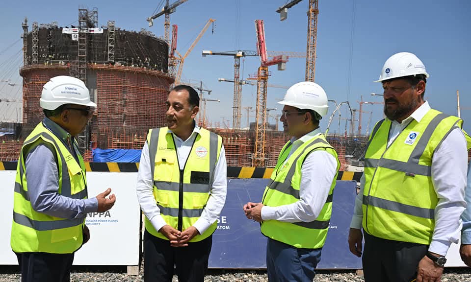 رئيس الوزراء يزور محطة الضبعة النووية ويتابع الموقف التنفيذى للأعمال بالمشروع 