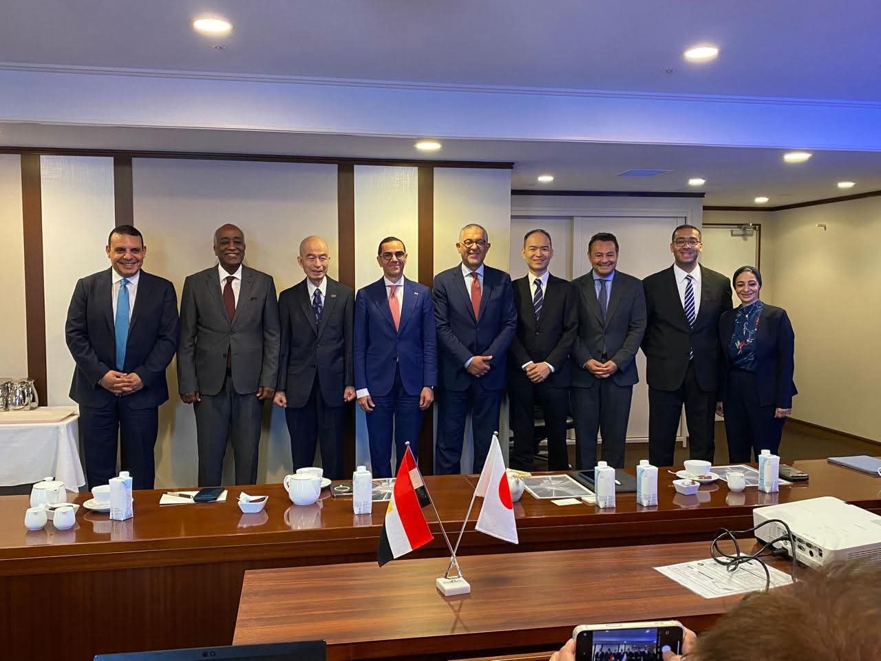 وزير الإستثمار يبحث التعاون مع عدداً من مسؤولى كبرى الشركات اليابانية