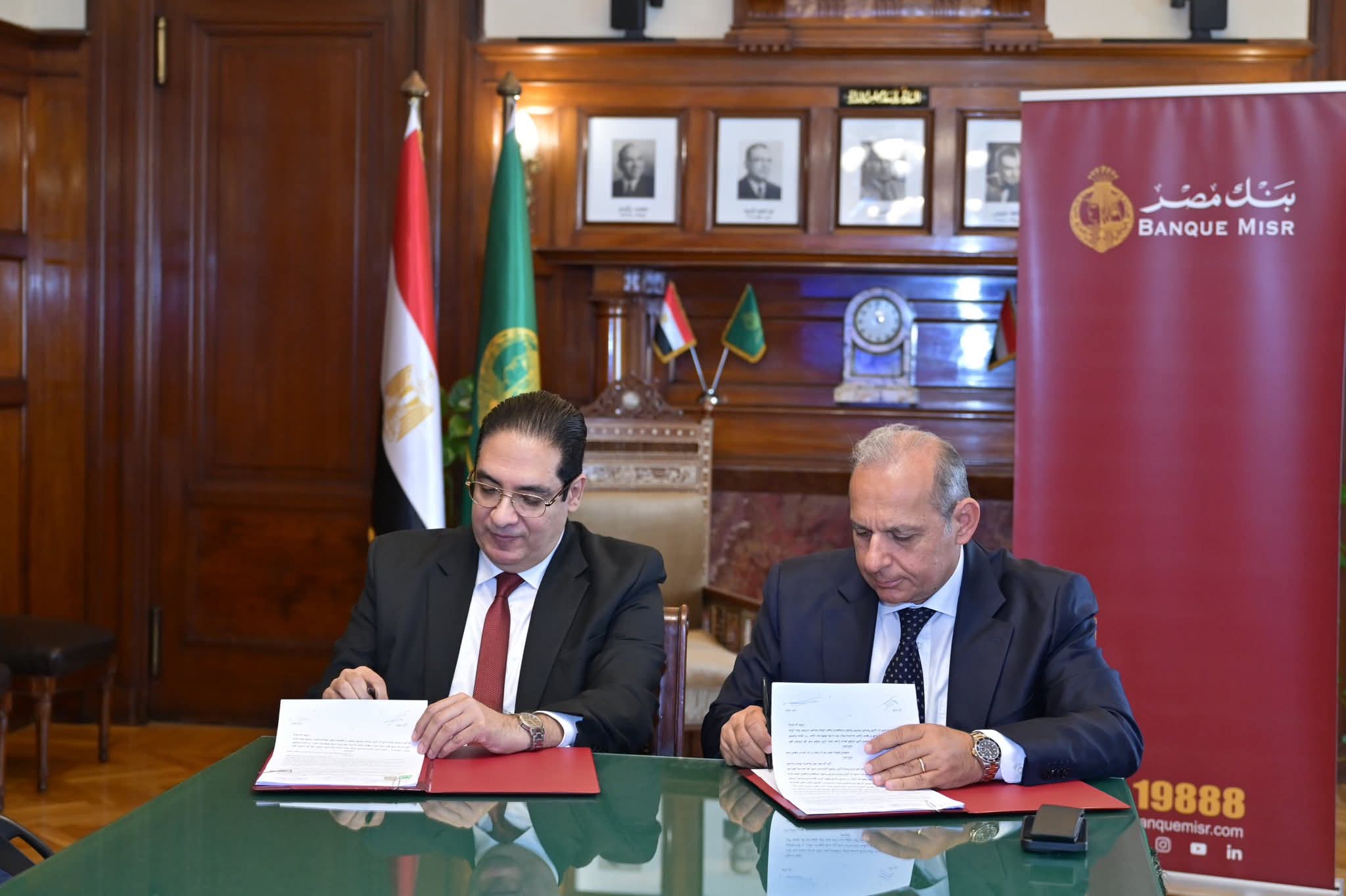 بنك مصر يدعم الرعاية الحرجه بالقصر العينى بقيمة 124مليون جنيه 