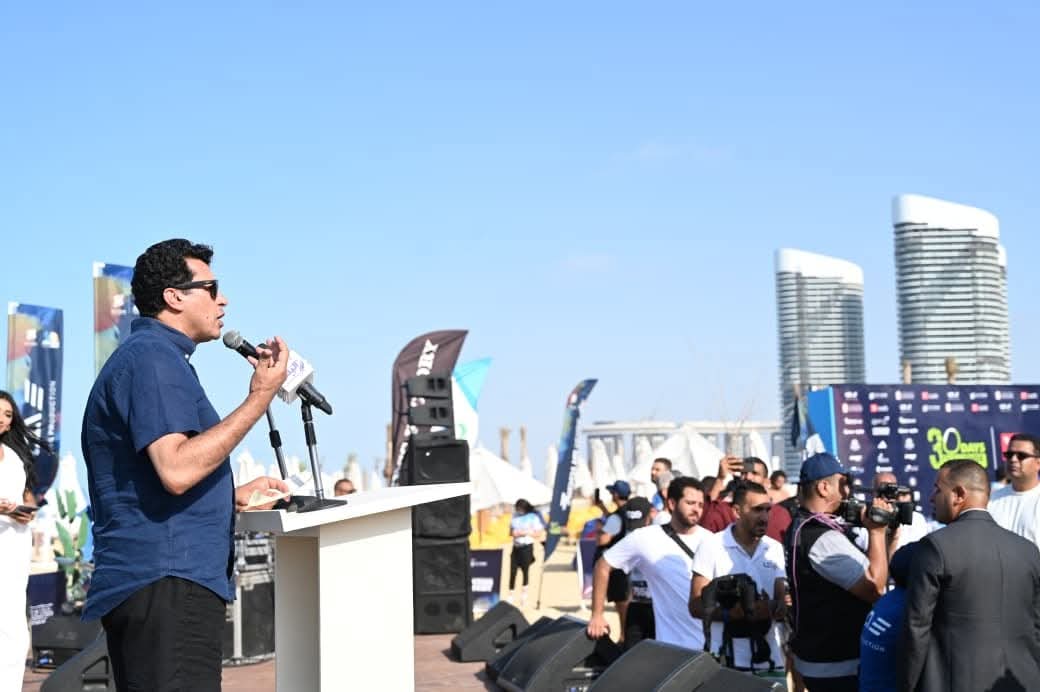 وزير الرياضة يطلق مارثون العلمين الدولى بمشاركة2000متسابق بالعلمين الجديدة 