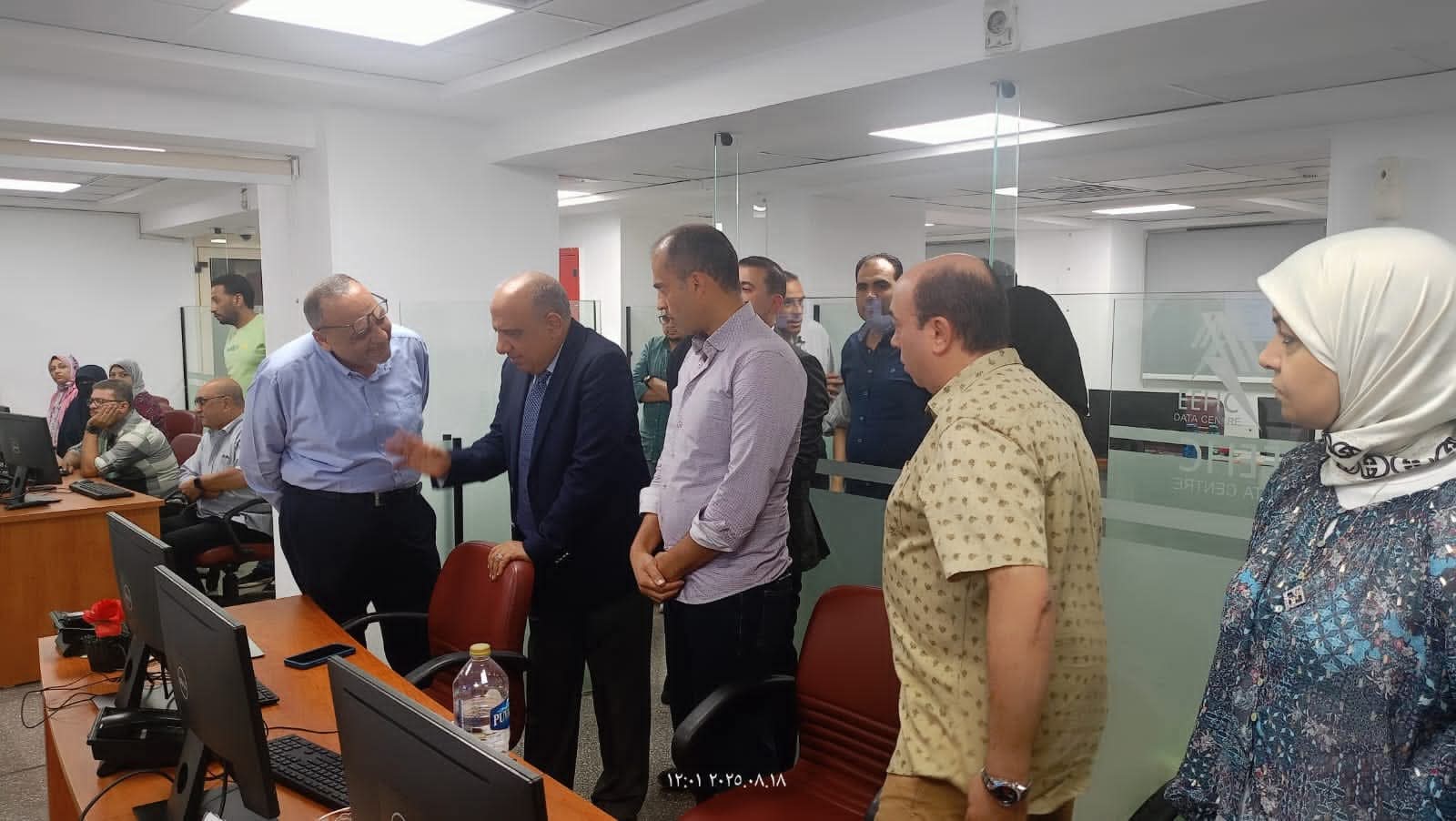 وزير الكهرباء يتفقد أنظمة التحكم وجودة التيار الكهربائى وتقليل زمن الإصلاح