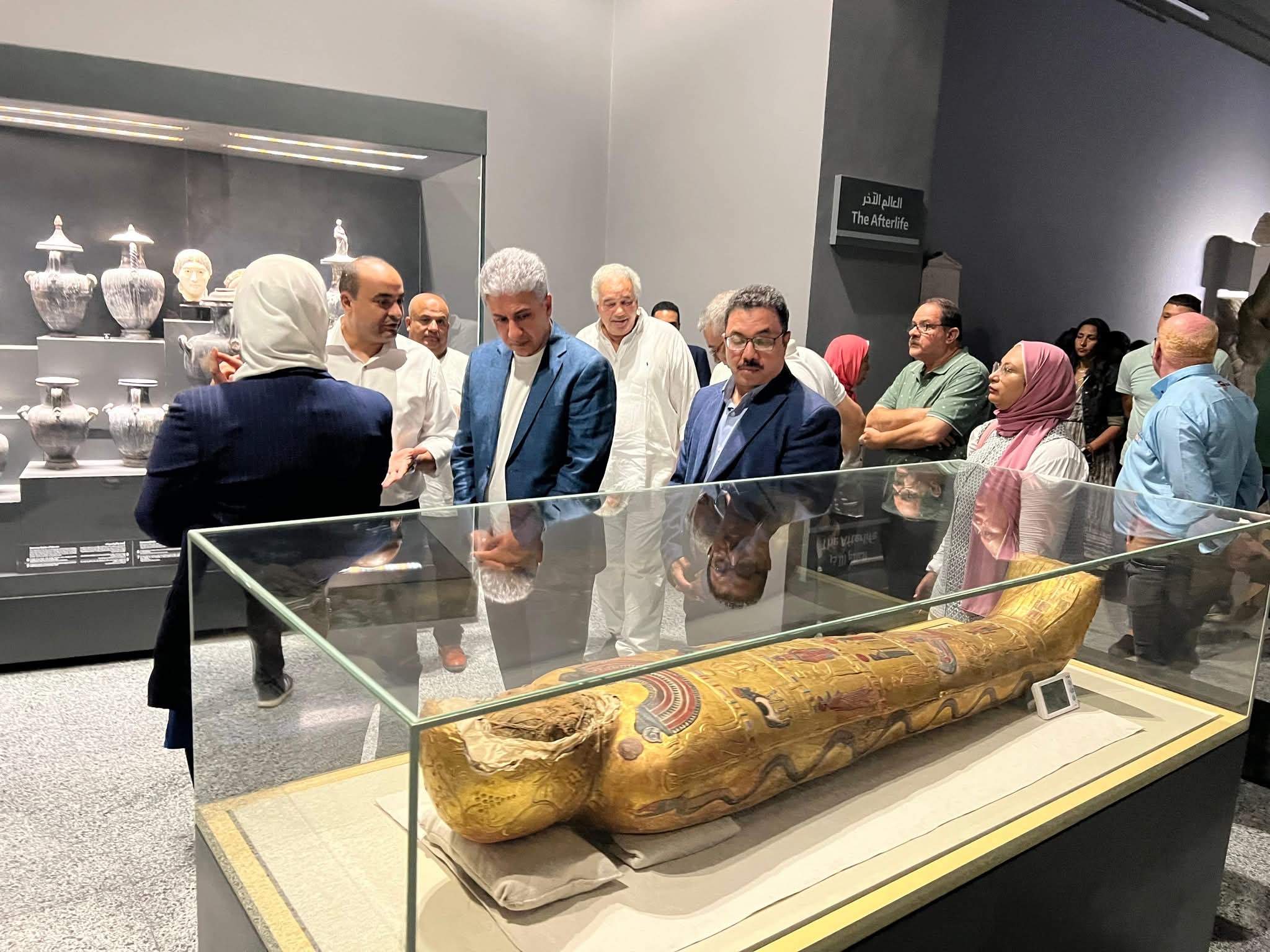 وزيرالسياحة: خطةللترويج السياحى للمتحف اليونانى الرومانى وقلعة قايتباى بالاسكندرية