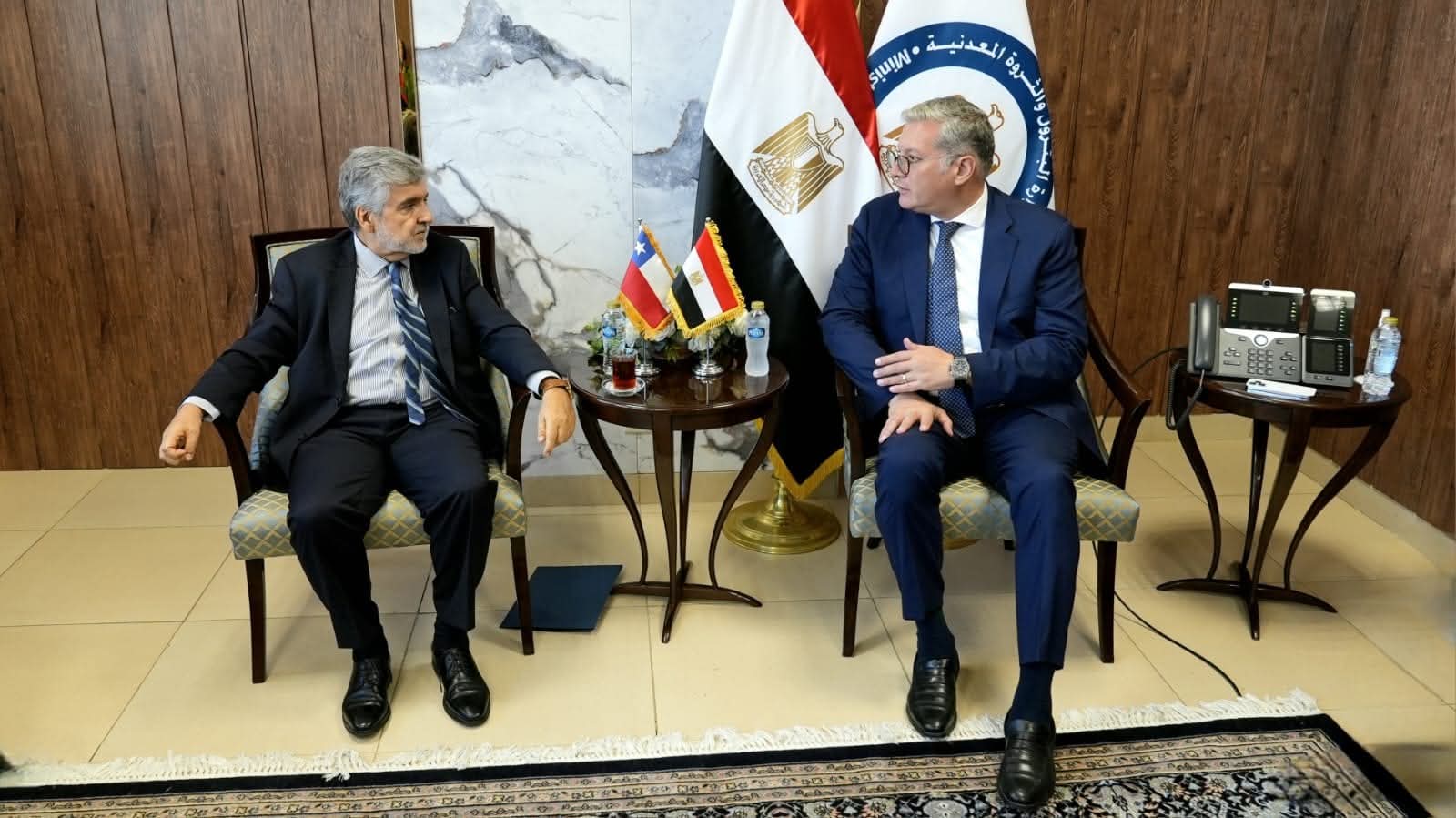 وزير البترول يبحث التعاون مع التشيك فى إنتاج البترول والغاز فى مصر