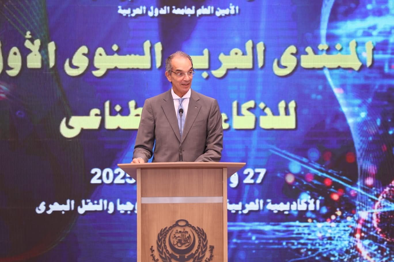 وزير الإتصالات: مصر تقترح إنشاء مجلس الوزراء العرب للذكاء الإصطناعي
