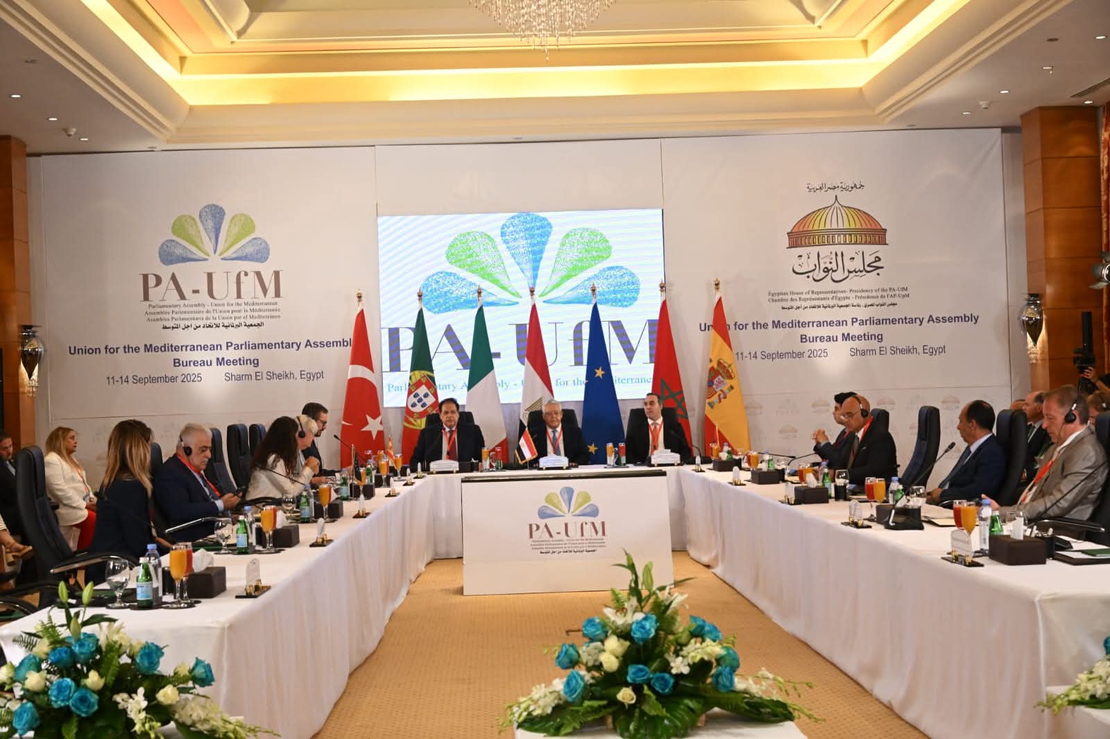 مجلس النواب يقود أجندة المتوسط بتحديات الأمن والتنمية