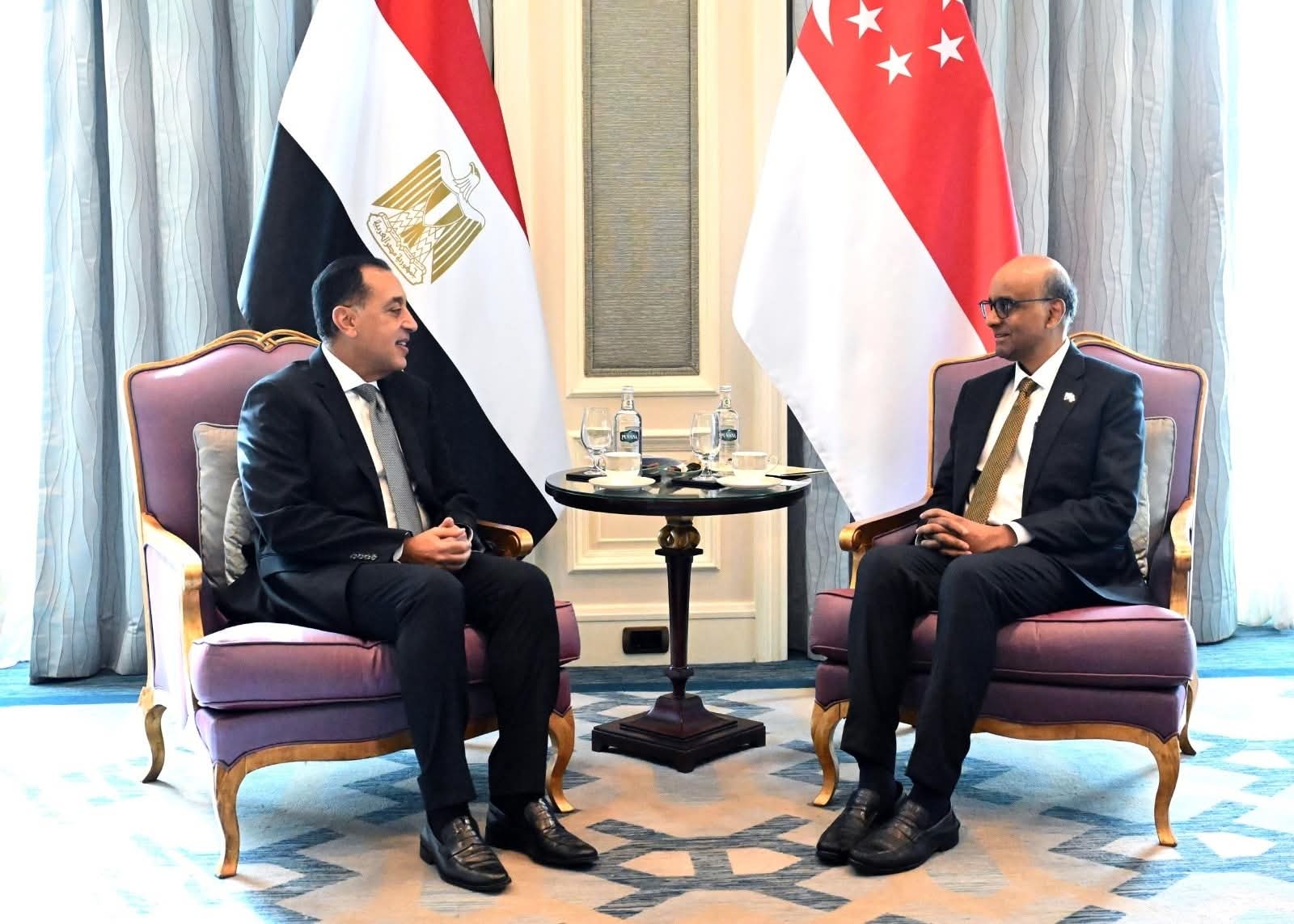 رئيس سنغافورة: مصر تملك فرصًا واعدة للاستثمار