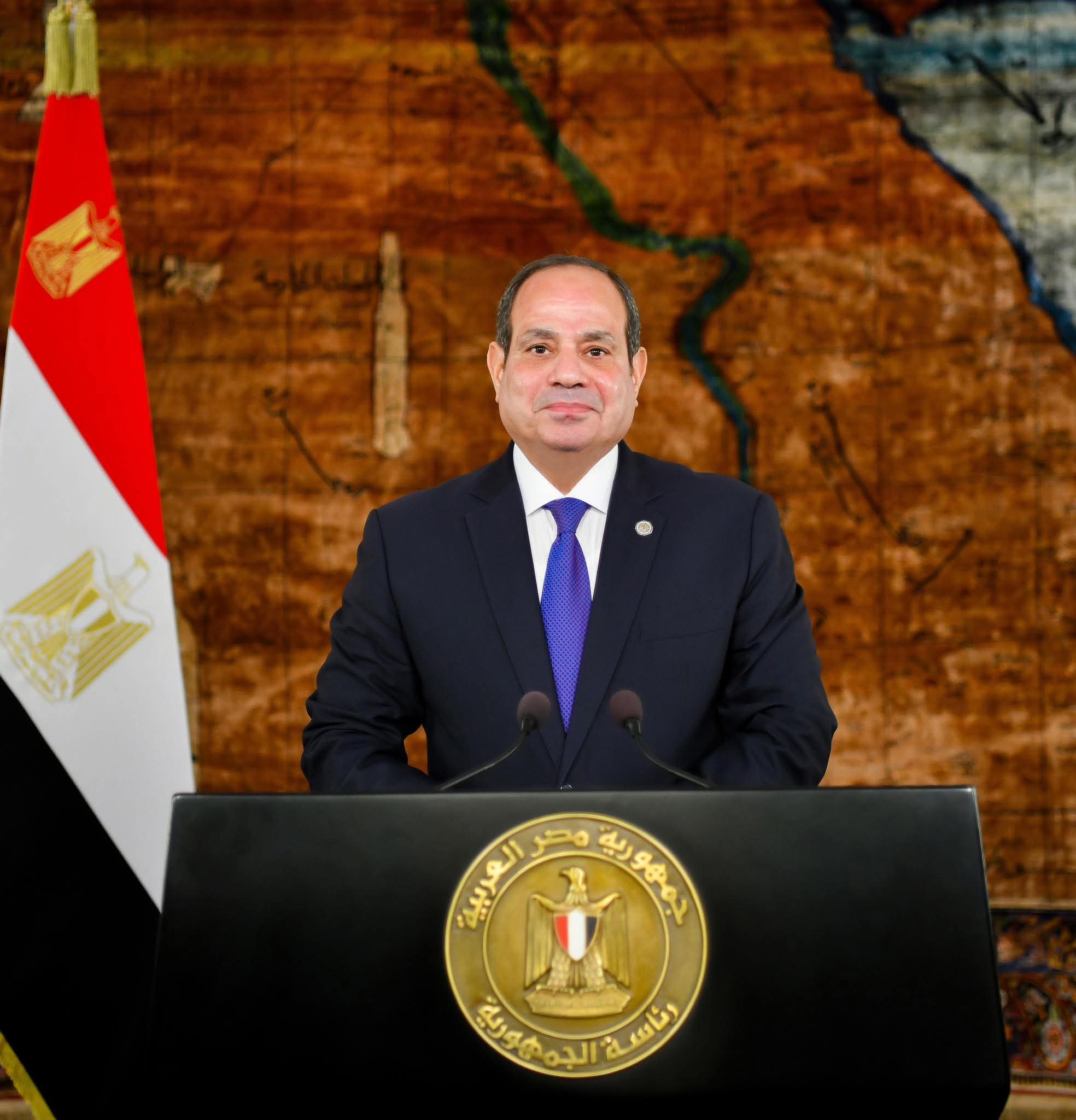 الرئيس السيسي: نستمد من روح أكتوبر إرادة البناء والسلام