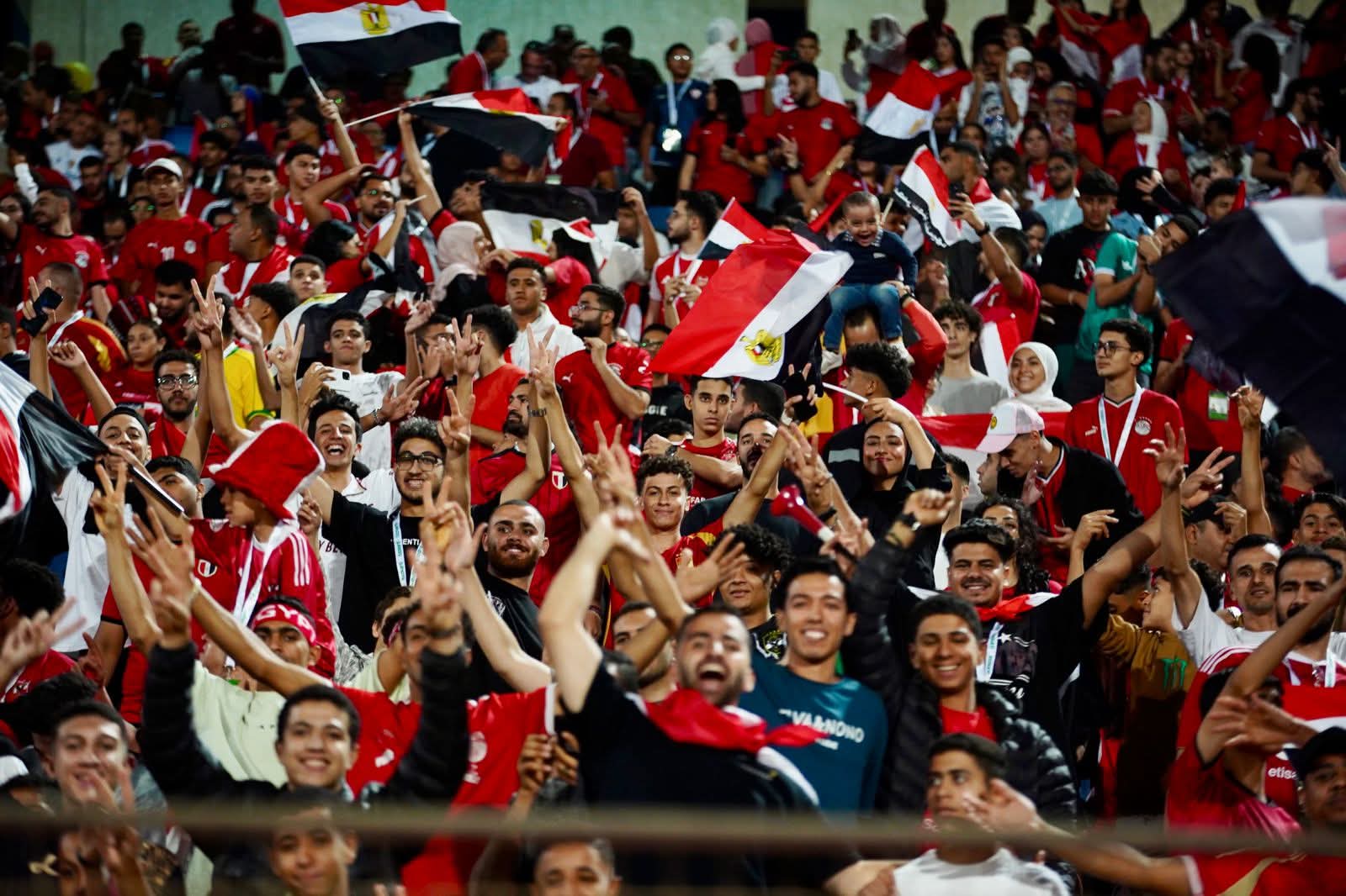 احتفال تاريخي في استاد القاهرة بصعود مصر للمونديال