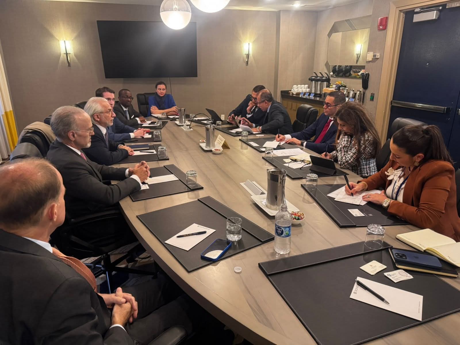 وزير الاستثمار يبحث فرص التعاون مع IIB Group