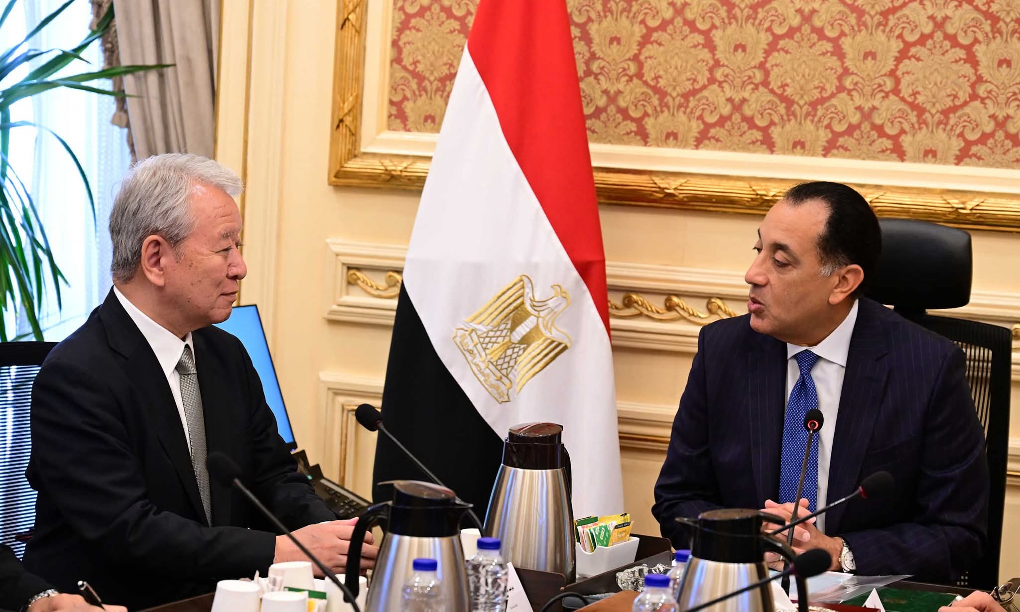 رئيس الوزراء يلتقي رئيس الوكالة اليابانية للتعاون الدولي