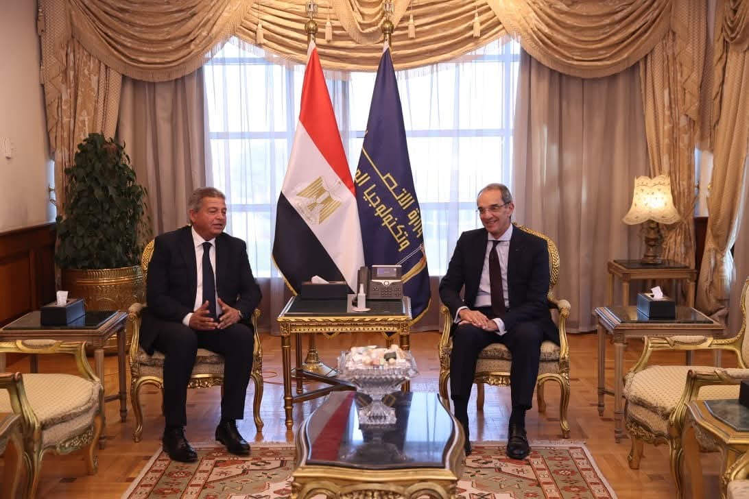  وزير الاتصالات ورئيس الأعلى للإعلام يبحثان تعزيز التعاون الرقمي والإعلامي