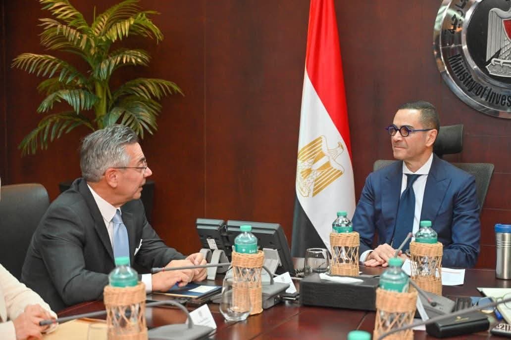 وزير الاستثمار يبحث تعزيز التعاون المصري الإيطالي وفرص التصنيع المشترك