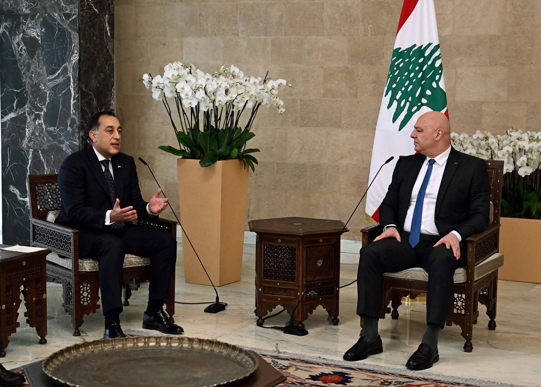 رئيس لبنان: نثمّن دعم مصر لأمن واستقرار وسيادة الدولة