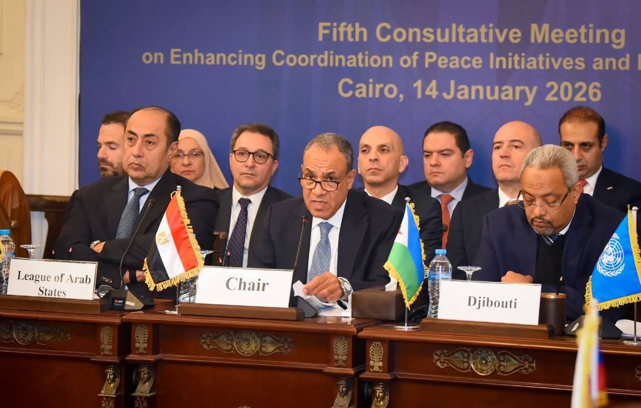 مصر تترأس اجتماعًا تشاوريًا لتعزيز تنسيق جهود السلام في السودان