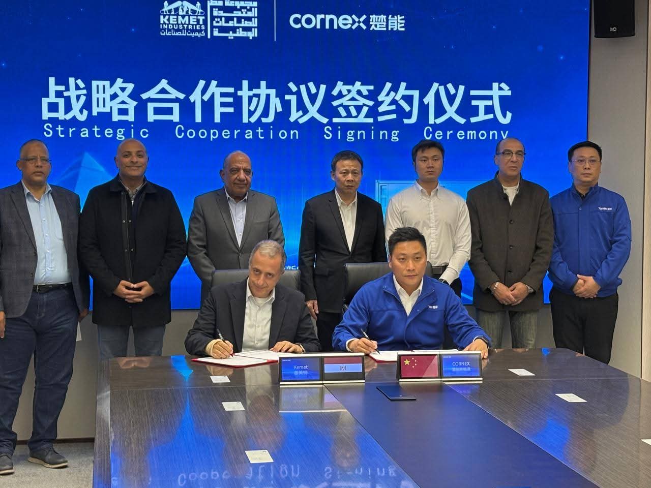 مصر والصين تؤسسان شراكة استراتيجية لتوطين بطاريات تخزين الطاقة