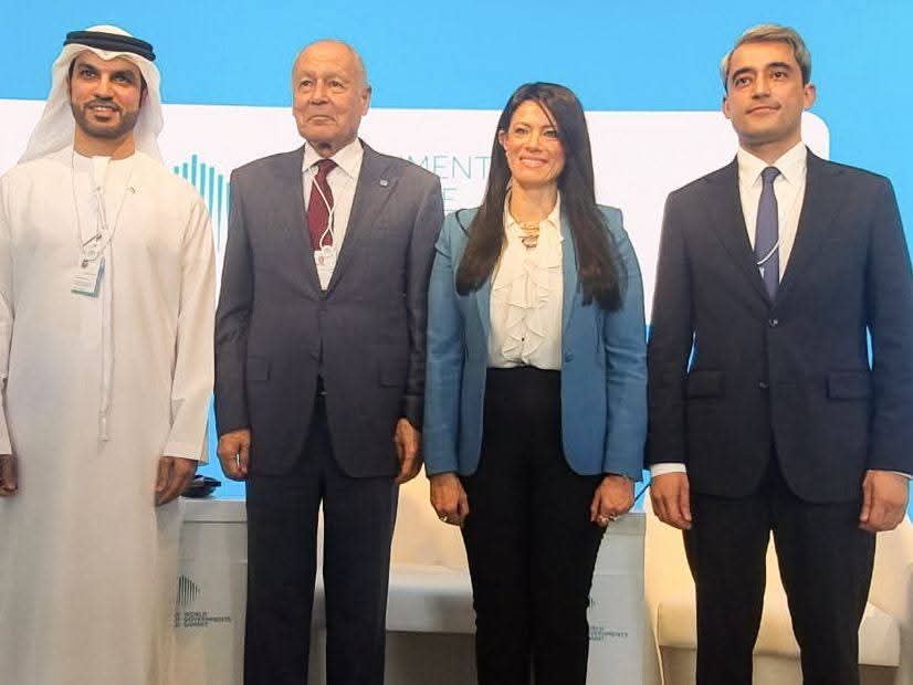 رانيا المشاط تستعرض تجربة مصر للتميز بالقمة العالمية للحكومات بدبي 