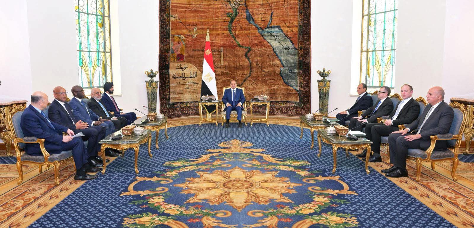 الرئيس السيسي يؤكد قوة الشراكة مع البنك الدولي ودعم الإصلاح الاقتصادي