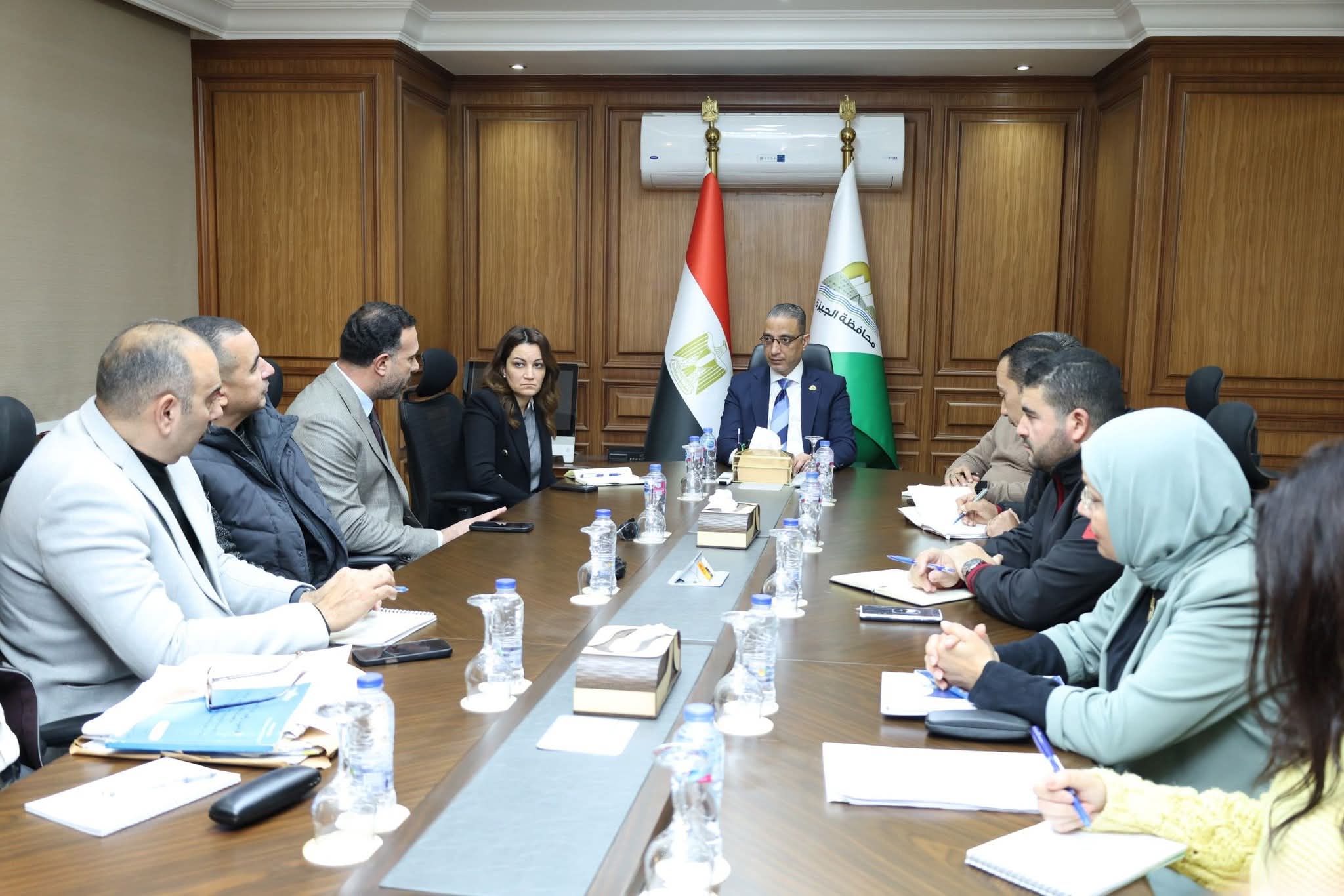 محافظ الجيزة يطلق خطة شاملة لتطوير حدائق الأهرام وحل مشكلاتها