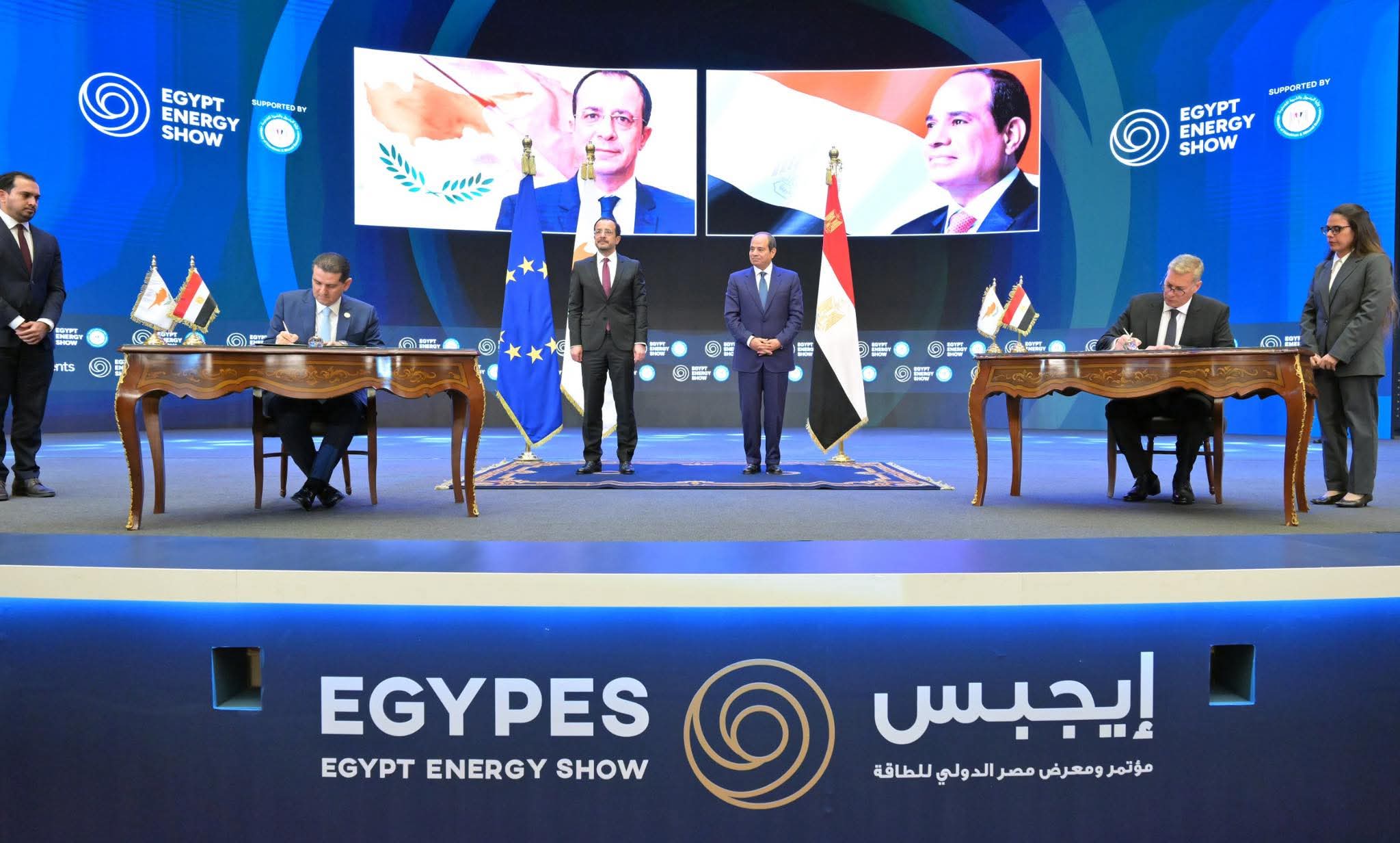 السيسي يفتتح «إيجبس 2026» ويؤكد أهمية التعاون لزيادة إنتاج الطاقة