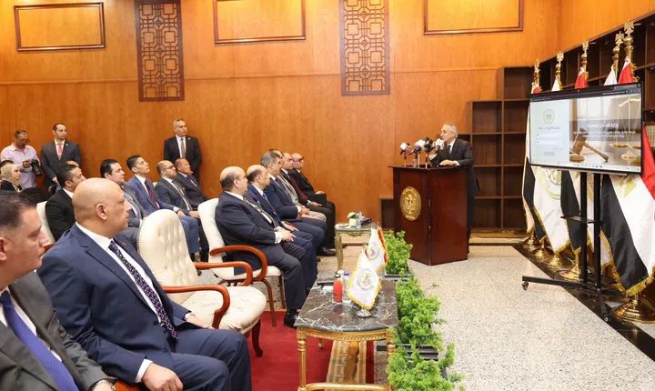 وزير العدل يطلق منظومة إلكترونية لتعليق خدمات الممتنعين عن سداد النفقة