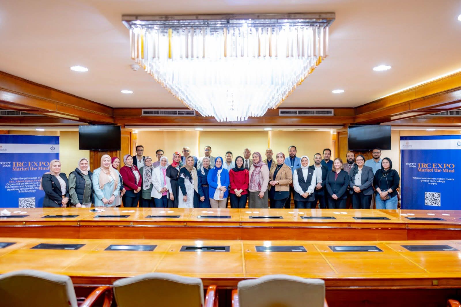 أكاديمية البحث العلمي تعزز شراكات الابتكار استعدادًا لمعرض IRC Expo