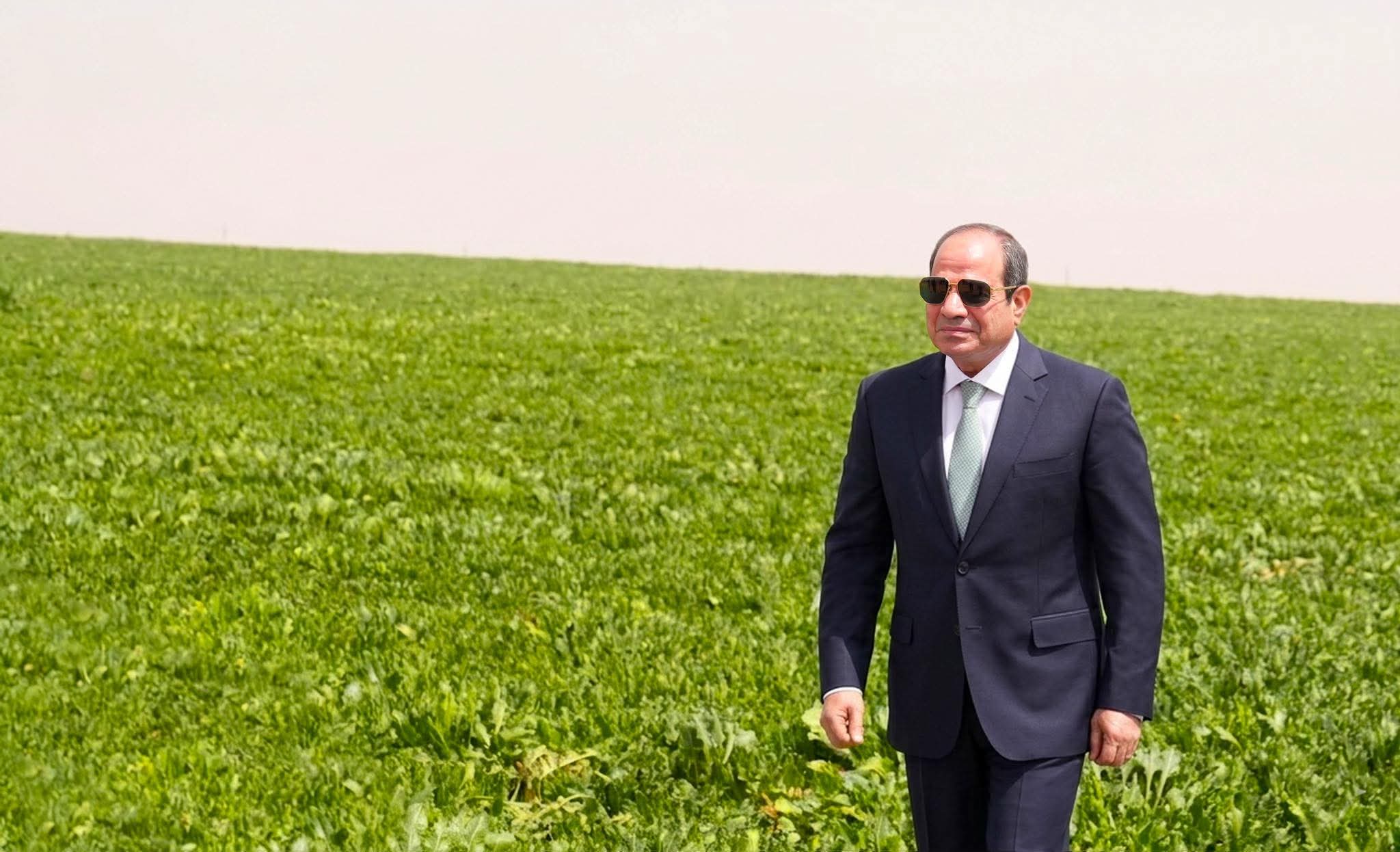 الرئيس السيسي يفتتح مشروع الدلتا الجديدة لتعزيز الأمن الغذائي المصري