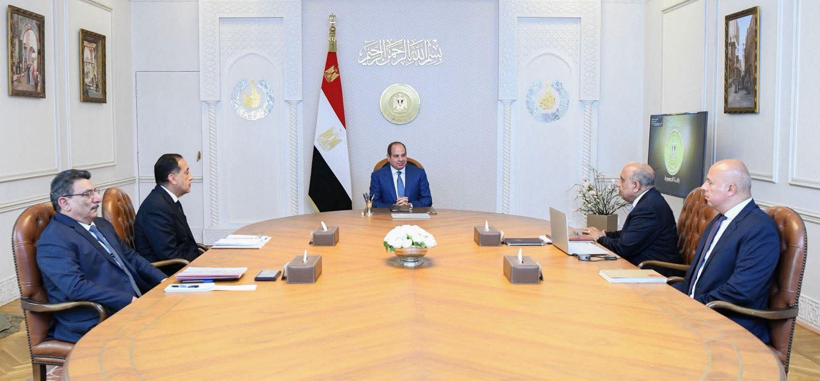السيسي يوجه بالإسراع في التوسع بمشروعات الطاقة المتجددة وتوطين صناعة مستلزماتها