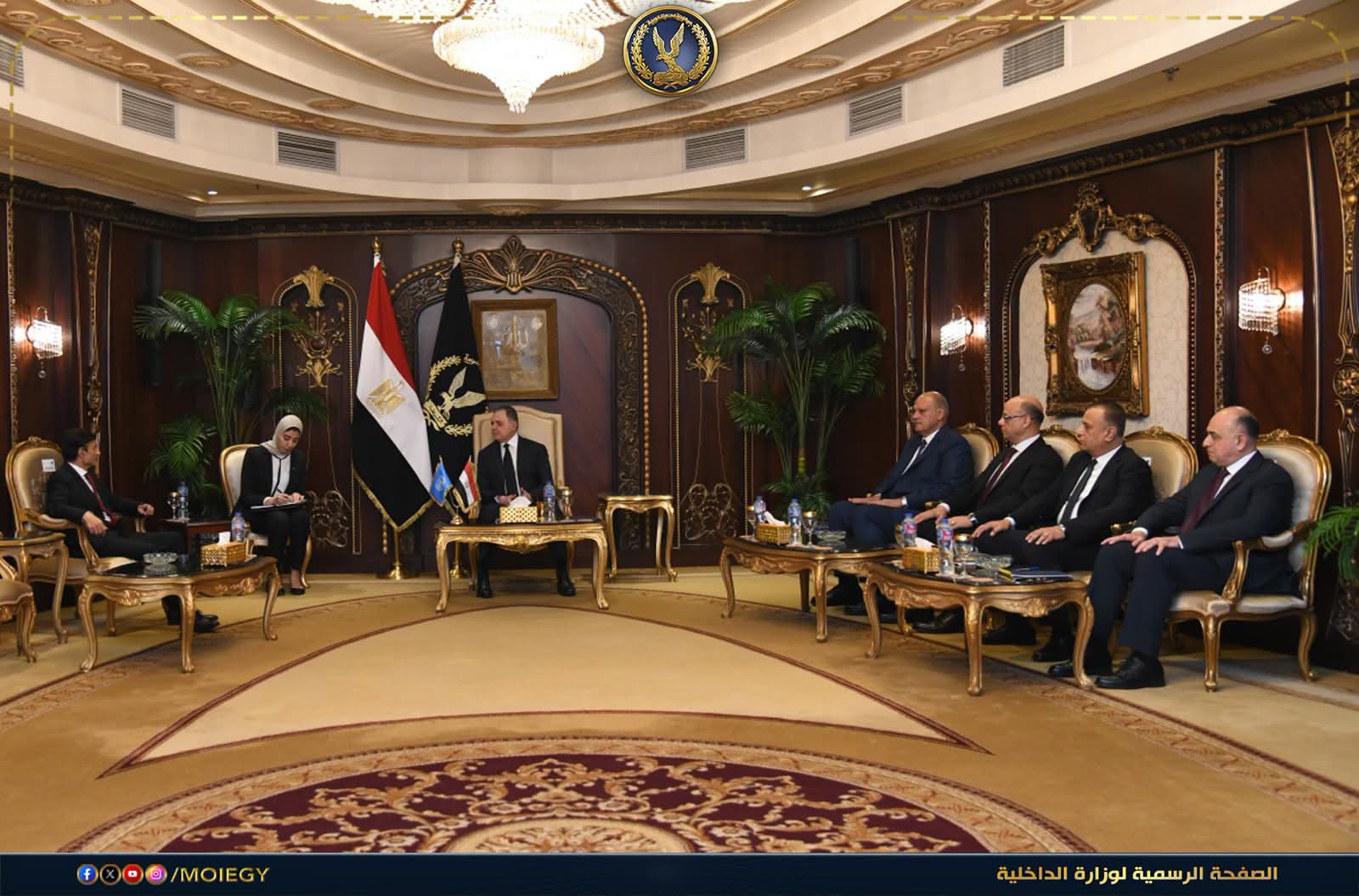 وزير الداخلية يبحث تعزيز التعاون مع الأمم المتحدة بحفظ السلام