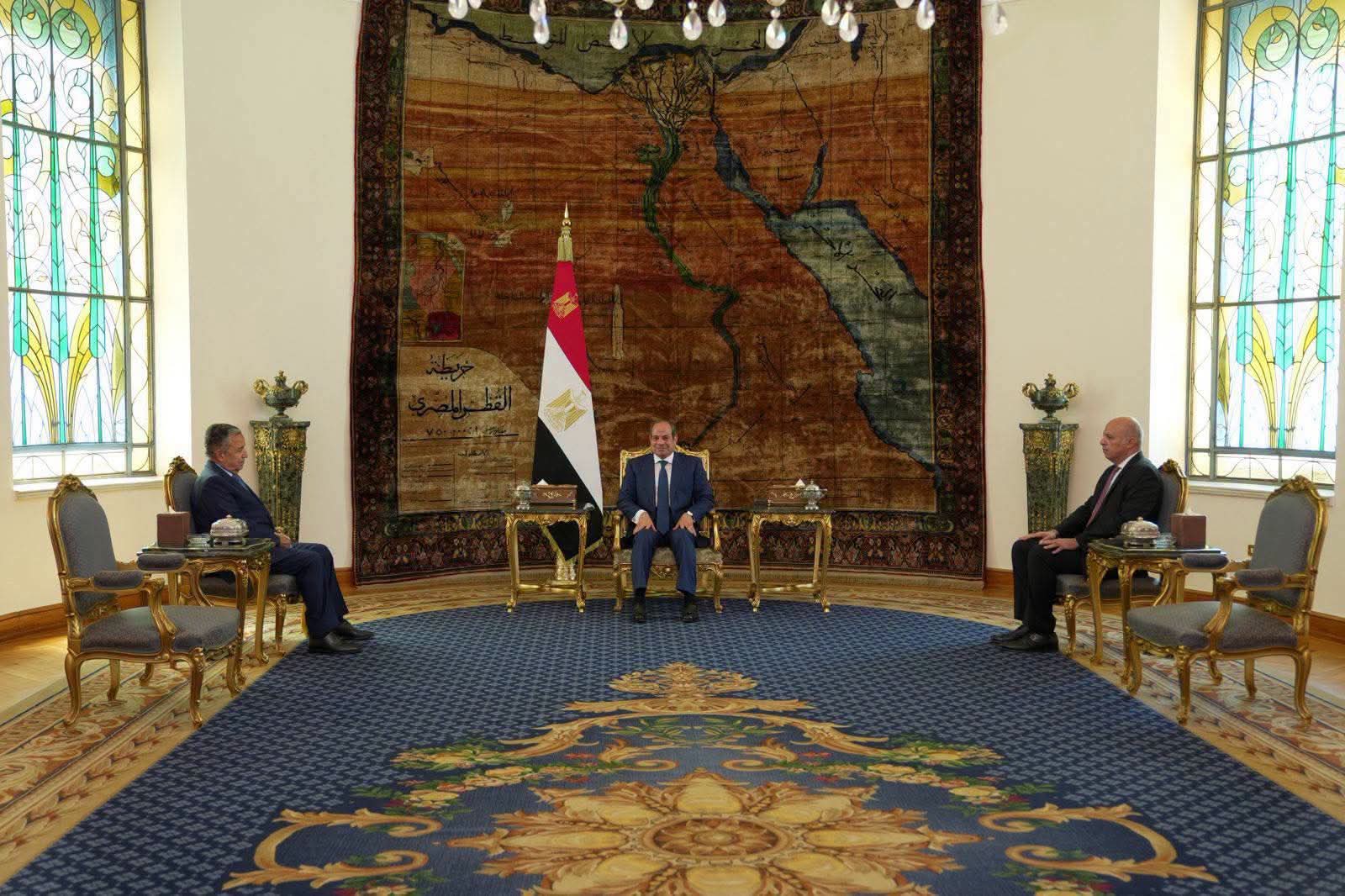 السيسي يؤكد دعم مصر الكامل لترشيح نبيل فهمي للجامعة العربية
