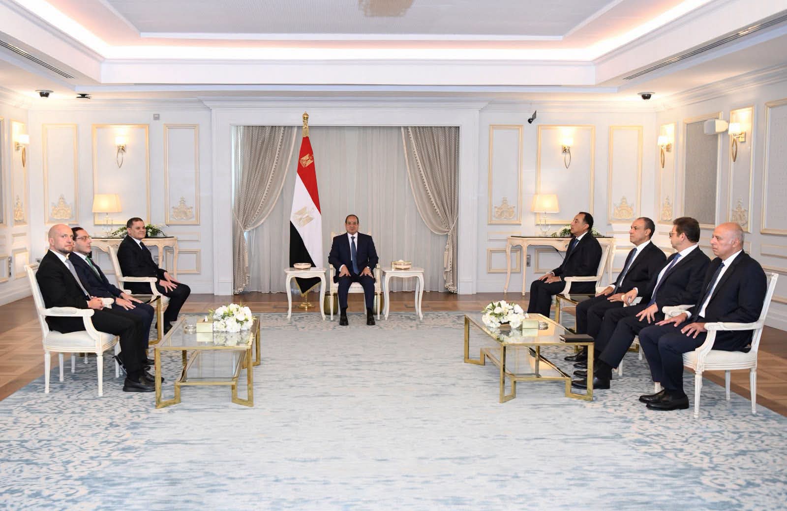 الرئيس السيسي والدبيبة يبحثان تعزيز العلاقات وتوسيع التعاون المصري الليبي