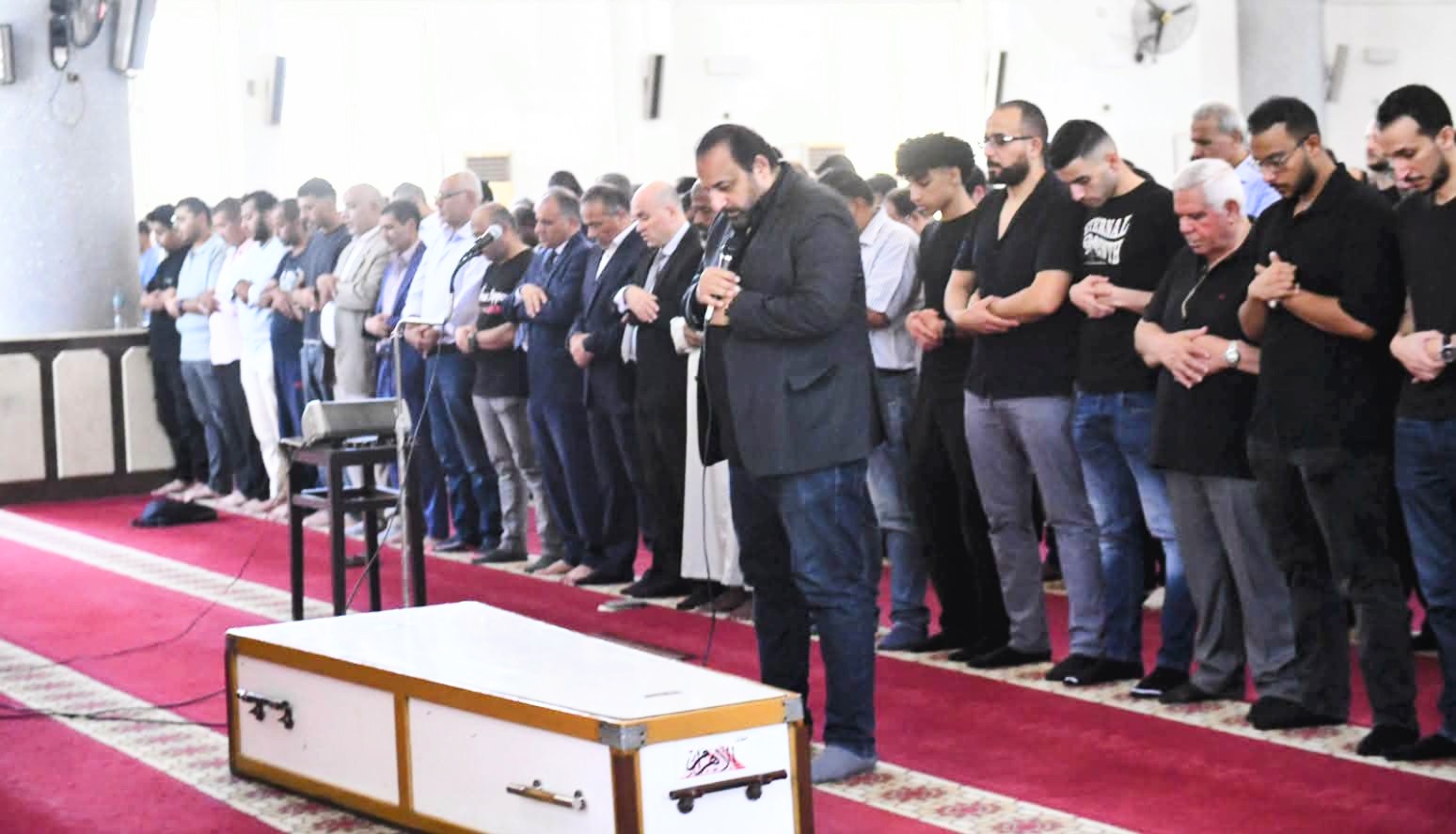 حضور صحفي وإعلامي كبير في تشييع والدة النائب والإعلامي محمد شبانة
