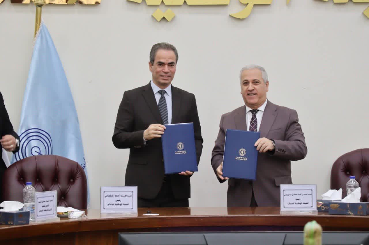 المسلماني والشوربجي يوقعان بروتوكول تعاون في الوثائقيات والإنتاج والتحول الرقمي