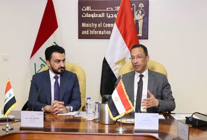 مصر والعراق تبحثان توسيع التعاون في الاتصالات وتكنولوجيا المعلومات