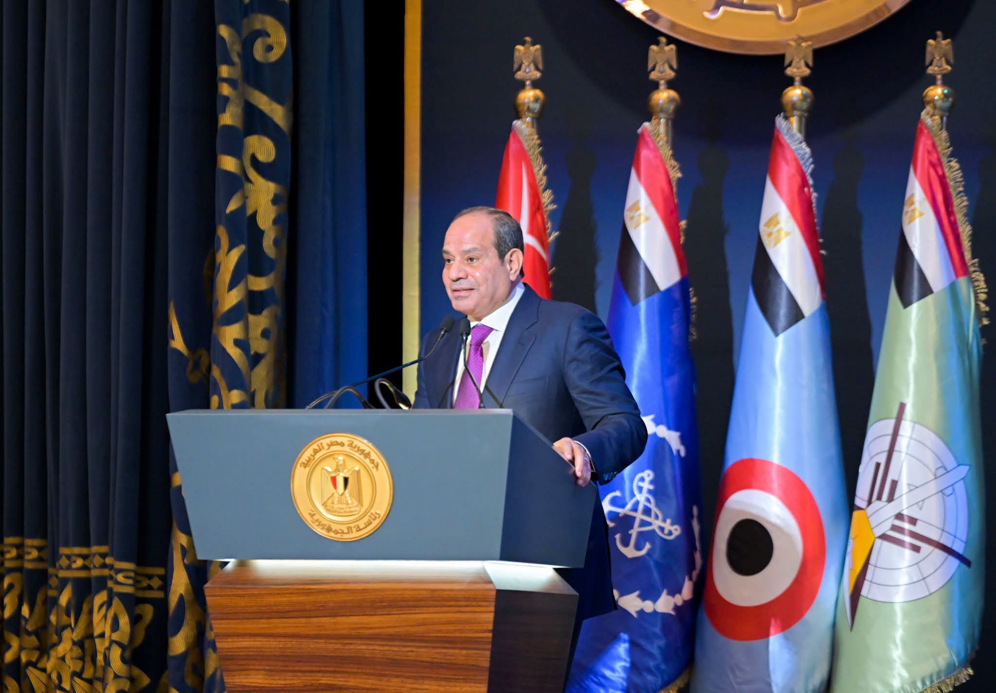 الرئيس السيسي: احموا مصر من التضليل وأمن الخليج أمننا القومي
