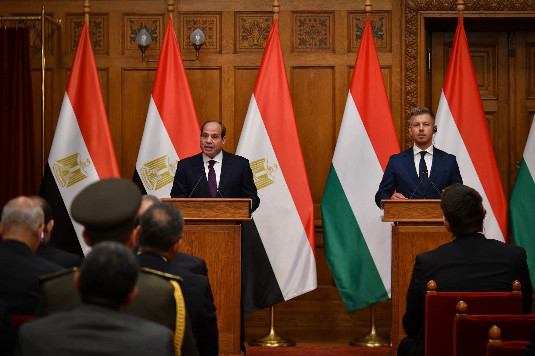 السيسي من بودابست: مصر والمجر تتطلعان لمرحلةجديدة من الشراكةالاستراتيجية